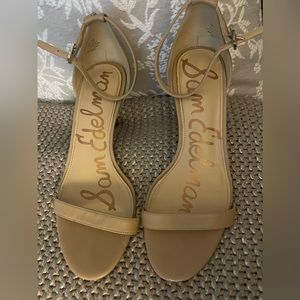 Circus by Sam Edelman Tan Open Toe Heels, Size 7.5